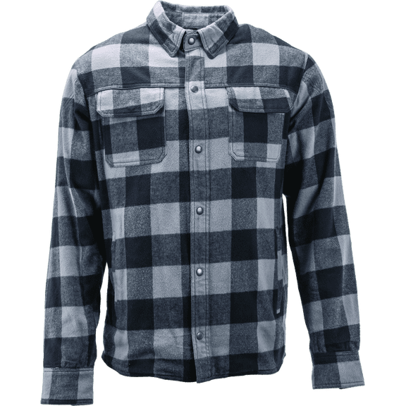 River Road Vise Flannel Moto Shirt - Large