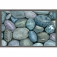 thumbnail image 1 of "River Rocks" Framed Painting Print, 1 of 4