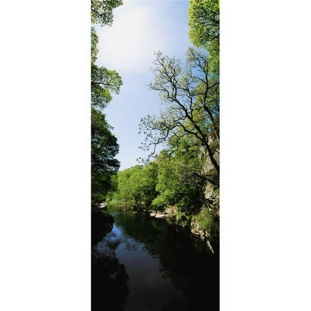 River Roe Roe Valley Limavady Co Derry Ireland - River Through A Landscape Poster Print by The Irish Image Collection - 12 x 30