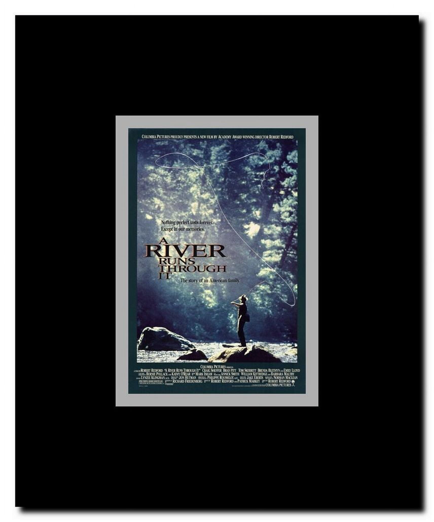 River Runs Through It a Framed Movie Poster