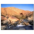 thumbnail image 1 of River Scene Ceramic Tile Mural Kitchen Backsplash Bathroom Shower, 405766-L54, 1 of 3