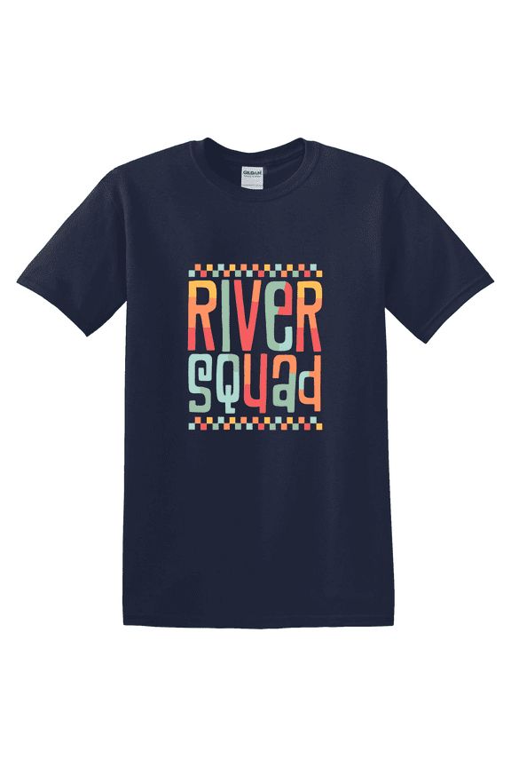 River Squad Retro River Crew Summer River Trip River Adventure T-shirt