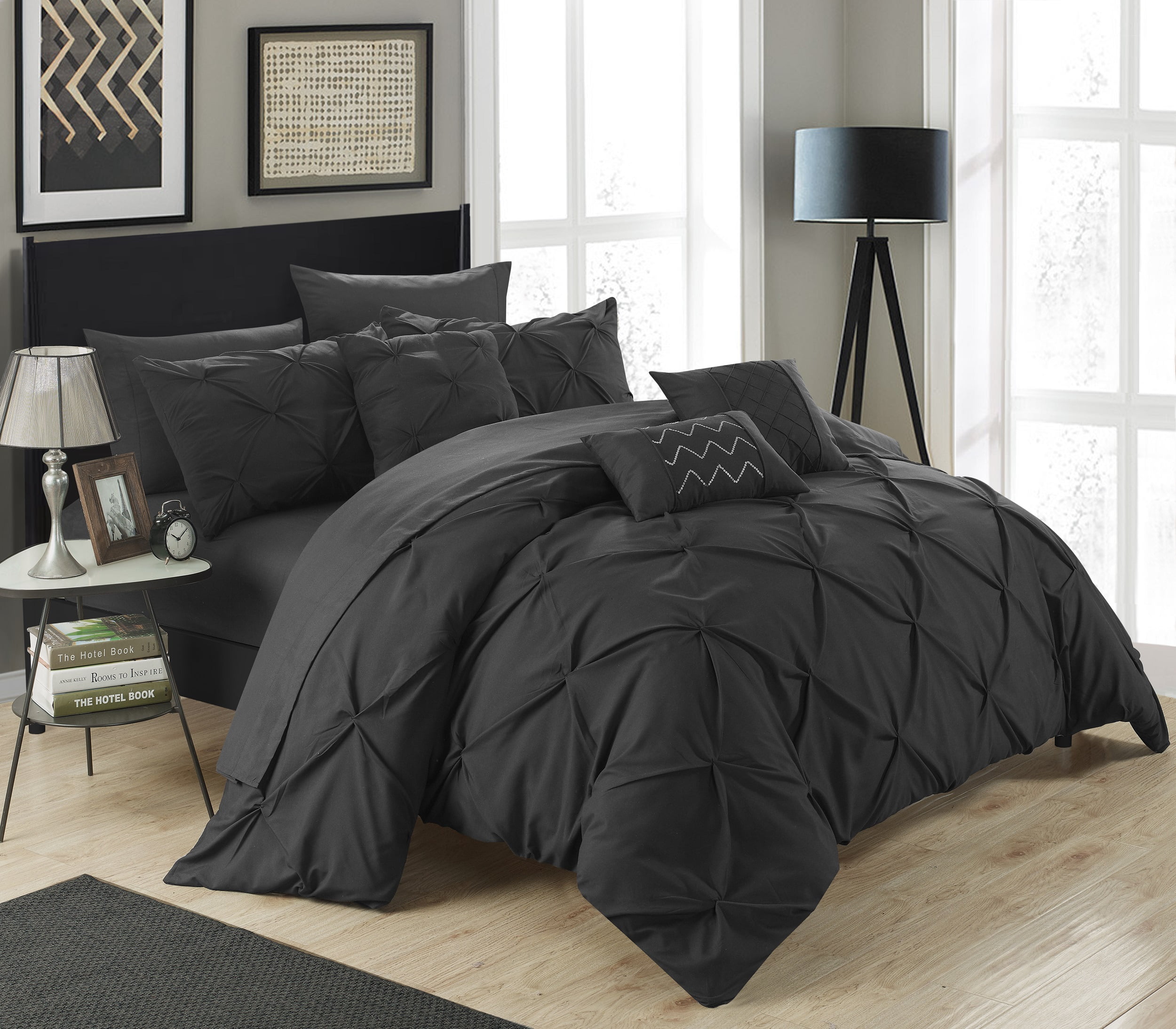 River Street Designs Valentina 10-Piece Bed in a Bag Comforter Set 