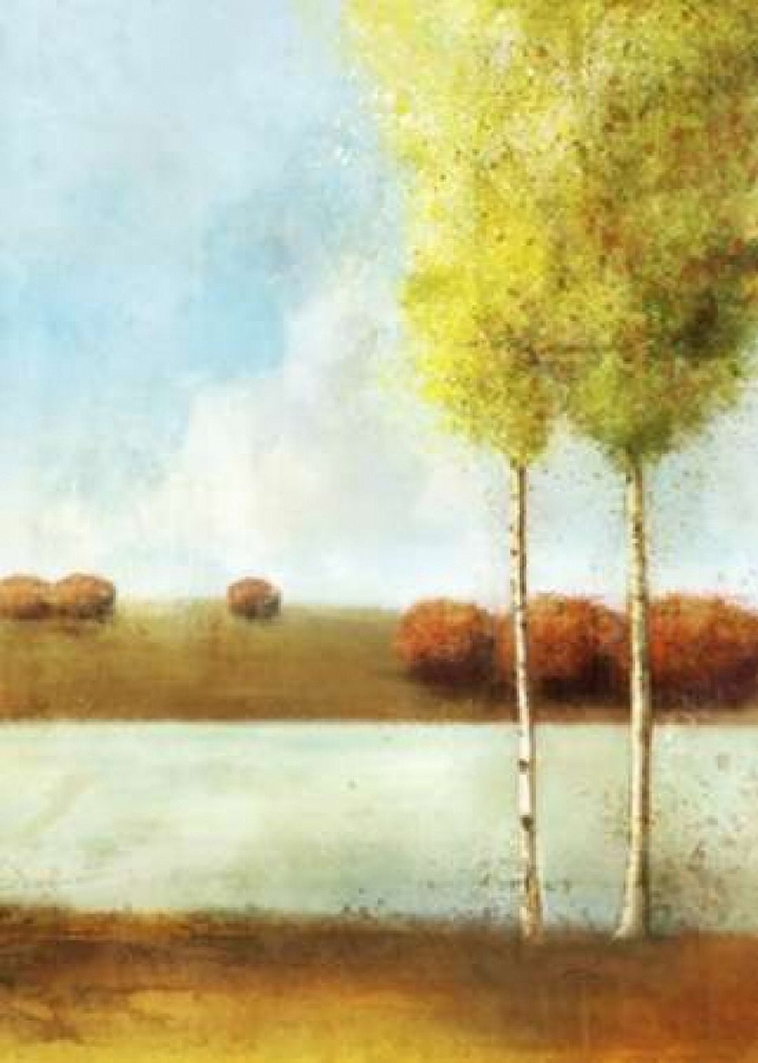 River Way 2 Canvas Art - Ken Roko (18 x 24)