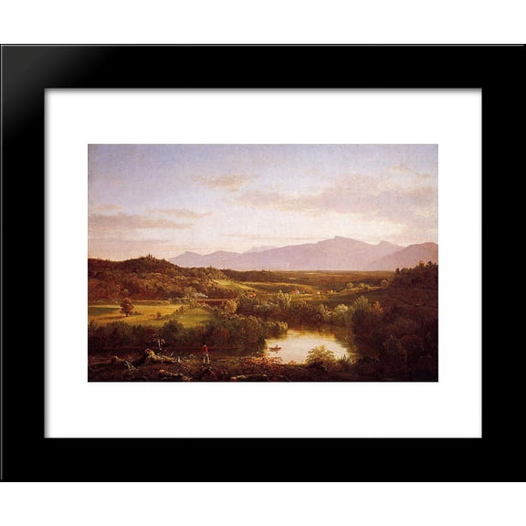 River in the Catskills 20x24 Framed Art Print by Thomas Cole