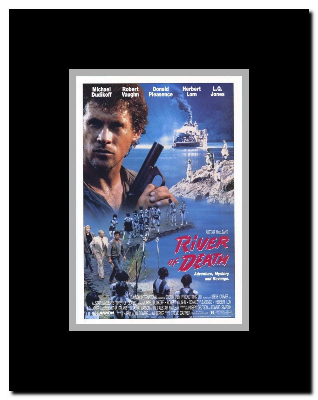 River of Death Framed Movie Poster