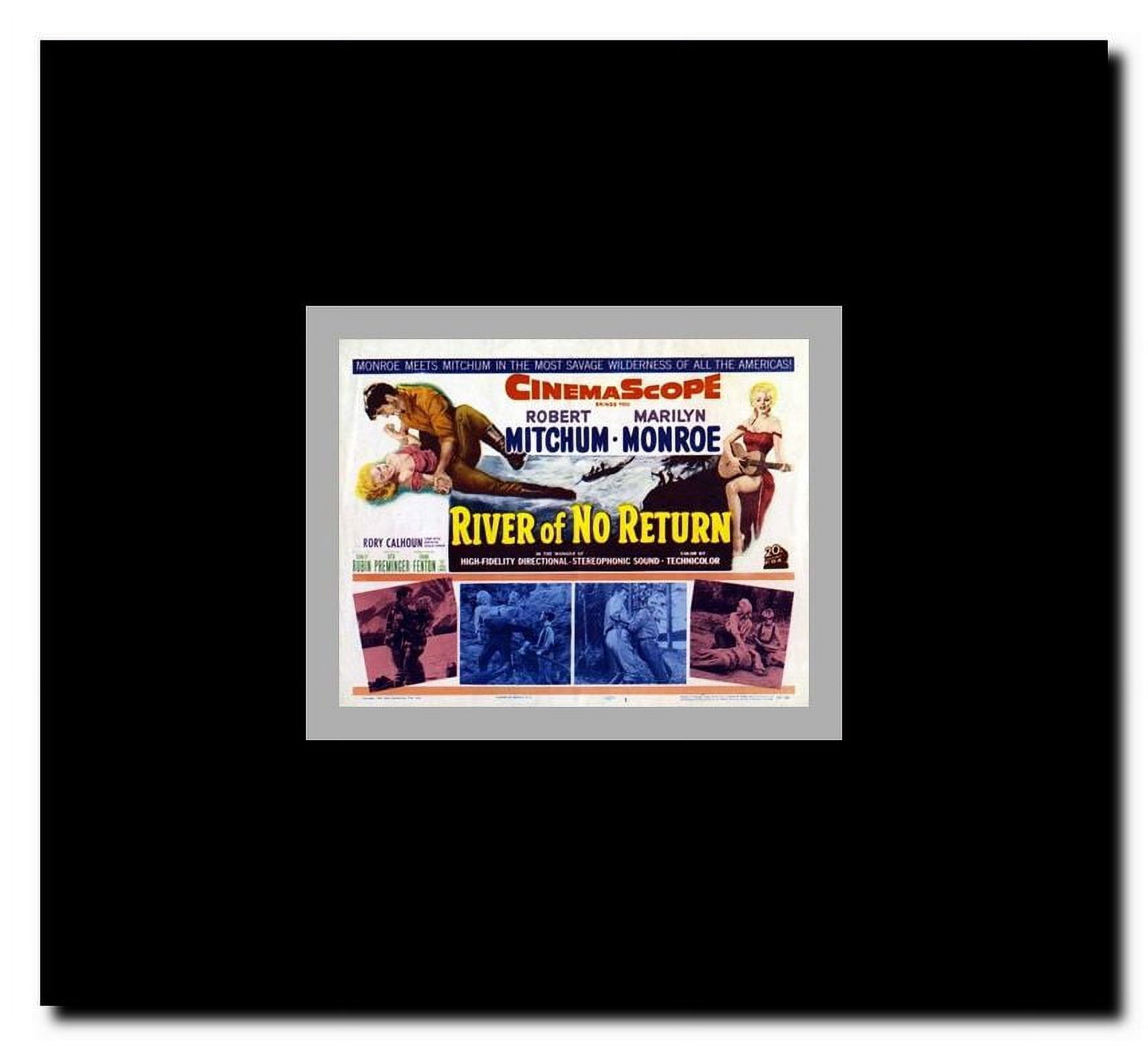 River of No Return c.1954 - style A Framed Movie Poster