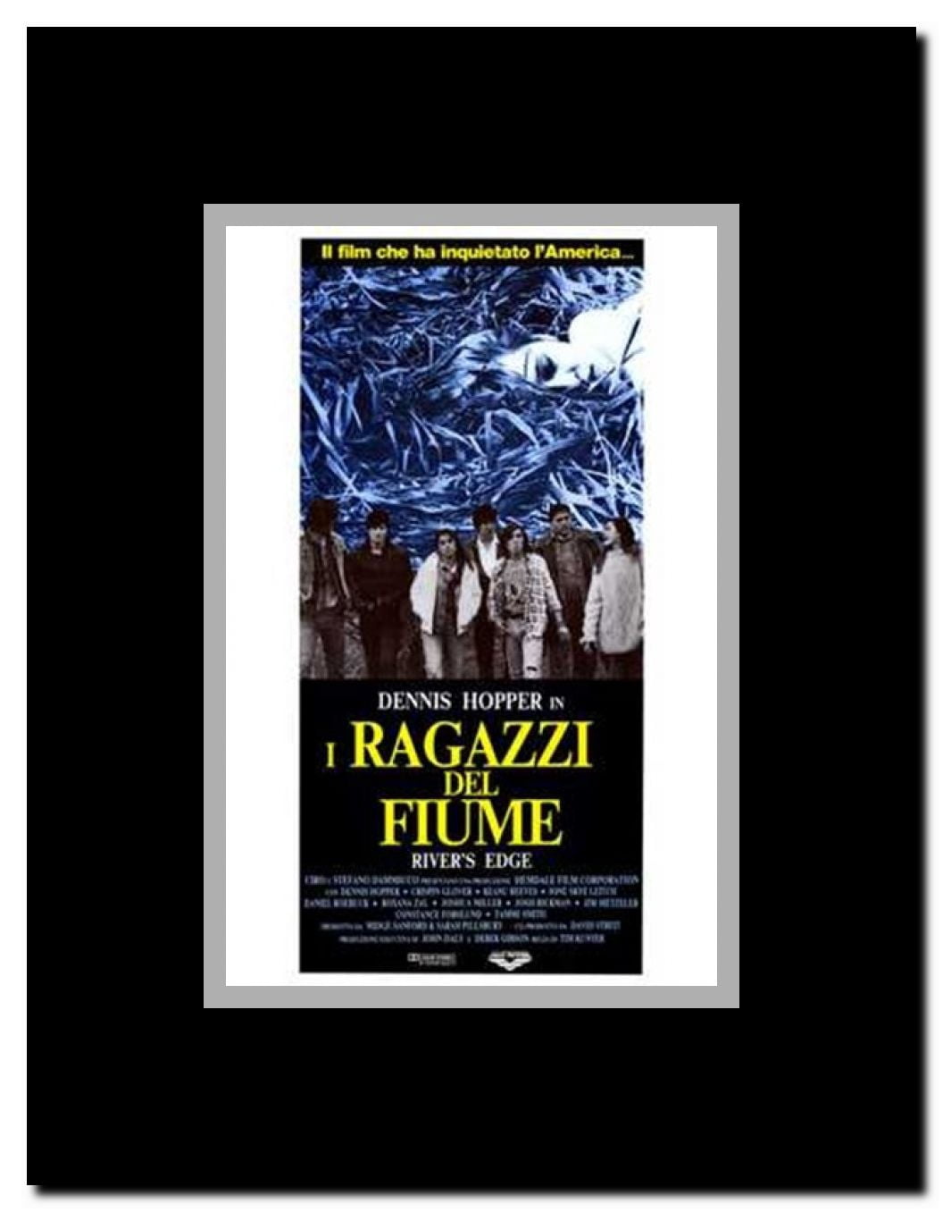 River's Edge Framed Movie Poster