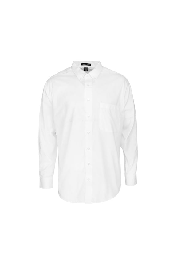 Mens Ezcare Pinpoint Long Sleeve Button Up Shirt Casual Casual  Shirt