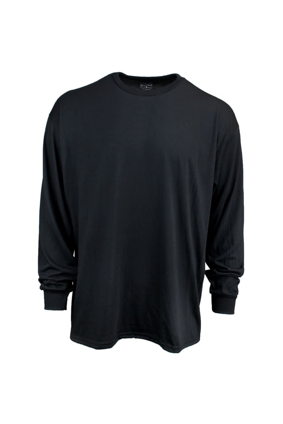 Mens Upf 30+ Crew Neck Long Sleeve Athletic TShirt