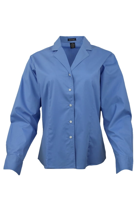 Womens Ezcare Stretch Woven Long Sleeve Button Up Shirt Casual Tops Casual  Shirt