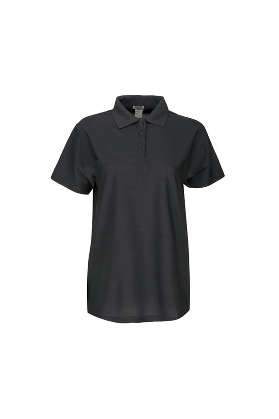 Womens Performance Edge Short Sleeve  Casual Athletic Polo Shir