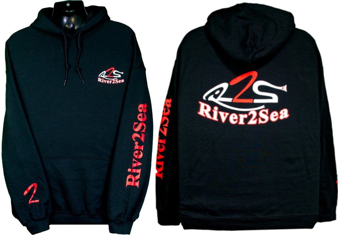 River2Sea Logo Hoodie (Red, XXL) 