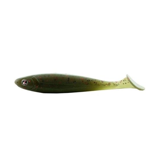 River2Sea WO-DW100-19 R2S D Walker 100 &19 Lures, Green Pumpkin & Red