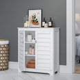 thumbnail image 1 of RiverRidge Brookfield 2-Door Bathroom Linen Storage Cabinet and Laundry Shelf - White, 1 of 8