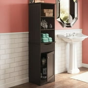 RiverRidge® Home Ashland Tall Linen Storage Cabinet with Drawer, Espresso