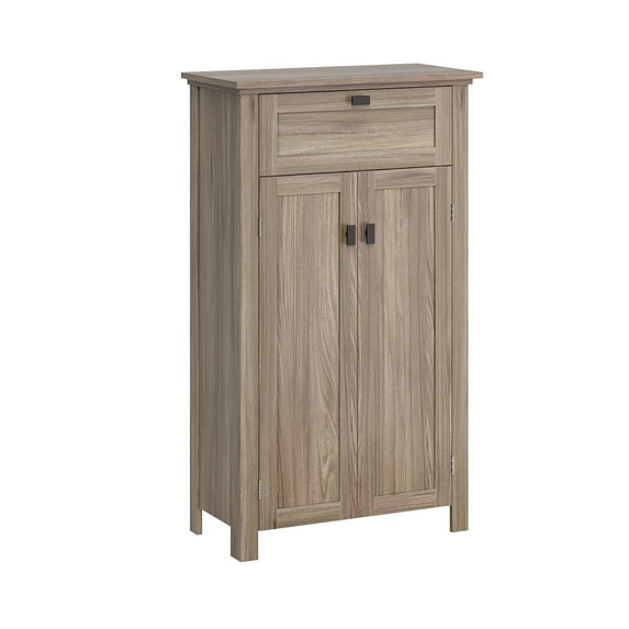 RiverRidge Home Hayward Two-Door Floor Cabinet, Light Woodgrain