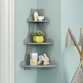 thumbnail image 1 of RiverRidge Home Kids Corner Ladder Wall Shelf, Gray, 1 of 10