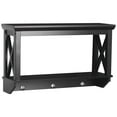 thumbnail image 1 of RiverRidge Home La Crosse 3 Hook Wall Shelf - Black, 1 of 5