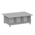 thumbnail image 1 of RiverRidge Kids Activity and Play Table Desk with 6 Storage Cubbies - Gray, 1 of 7