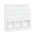 thumbnail image 1 of RiverRidge Kids Bookshelf Toy Storage Organizer with 4 Bookracks and 3 Cubbies - No Bins, 1 of 10