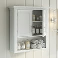 thumbnail image 1 of RiverRidge Somerset 2-Door Bathroom Medicine Cabinet Laundry Wall Shelf Storage - White, 1 of 13