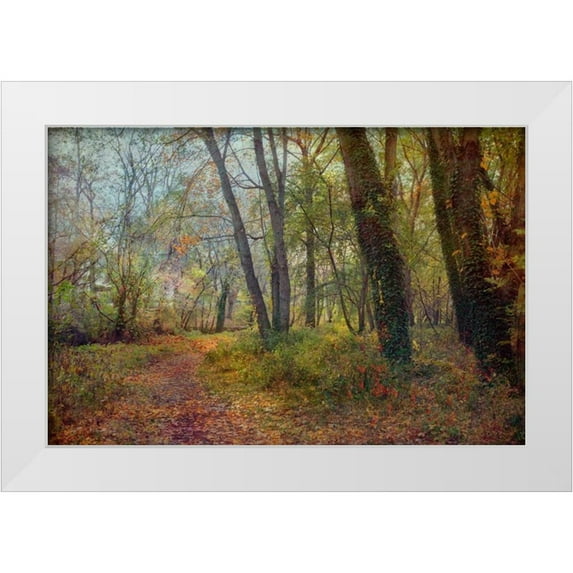 Rivera, John 14x11 White Modern Wood Framed Museum Art Print Titled - Poetic Season