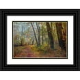 thumbnail image 1 of Rivera, John 18x13 Black Ornate Wood Framed with Double Matting Museum Art Print Titled - Poetic Season, 1 of 4