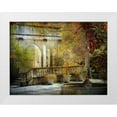 thumbnail image 1 of Rivera, John 18x15 White Modern Wood Framed Museum Art Print Titled - Courtyard, 1 of 4