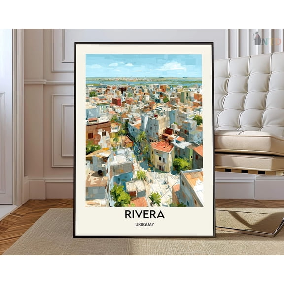 Rivera Uruguay Frontier Poster Unframed Paper Print