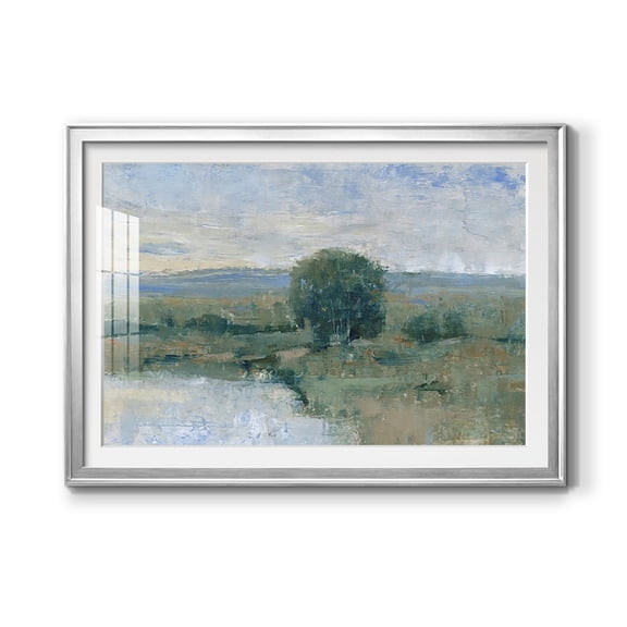 Riverbank Impression II Premium Framed Print - Ready to Hang