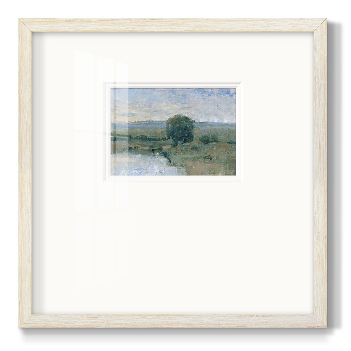 Riverbank Impression IIPremium Framed Print