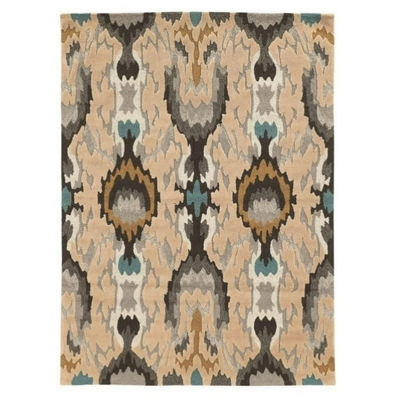 Riverbay Furniture 1'10" x 2'10" Hand Tufted Rug in Gray