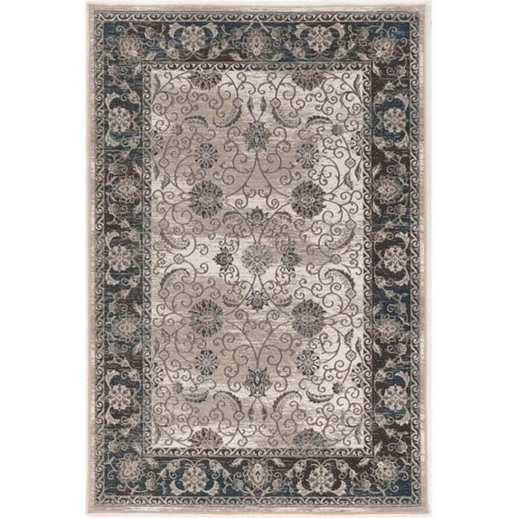 Riverbay Furniture 2' x 10' Runner Rug in Ivory