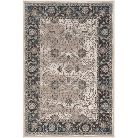Riverbay Furniture 2' x 10' Runner Rug in Ivory