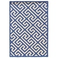thumbnail image 1 of Riverbay Furniture 5' x 7' Hand Hooked Key Wool Rug in Navy, 1 of 6