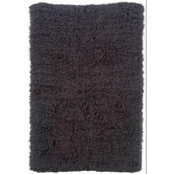 Riverbay Furniture 5' x 8' Shag Rug in Grey