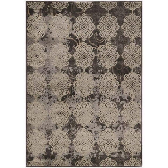 Riverbay Furniture 8' x 10'4" Rug in Beige and Brown