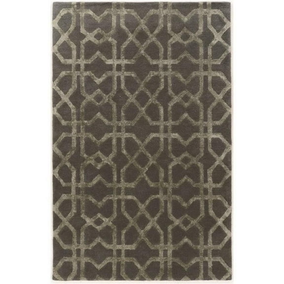 Riverbay Furniture 8' x 11' Hand Tufted Rug in Slate and Slate
