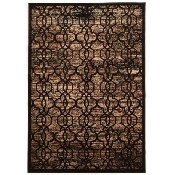 Riverbay Furniture 8' x 11' Rug in Brown and Beige
