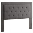 thumbnail image 1 of Riverbay Furniture Full Queen Tufted Panel Headboard in Gray, 1 of 2