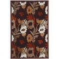thumbnail image 1 of Riverbay Furniture Sierra 8'x10' Chenille Polyester Floral Design Area Rug Brown, 1 of 3