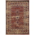 thumbnail image 1 of Riverbay Furniture Traditional Power Loomed Polyester 5'x7'6" Rug in Red, 1 of 3