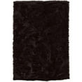 thumbnail image 1 of Riverbay Furniture Transitional Faux Fur Tufted Acrylic 5'x7' Rug in Brown, 1 of 6