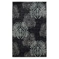 thumbnail image 1 of Riverbay Furniture Transitional Machine Made Polypropylene 5'x7'6" Rug in Black, 1 of 3