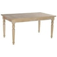 thumbnail image 1 of Riverbay Furniture Transitional Wood Dining Table in Light Natural Brown, 1 of 12