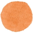 thumbnail image 1 of Riverbay Furniture Wool Shag 8' Round Woven Wool Area Rug in Sherbet, 1 of 2