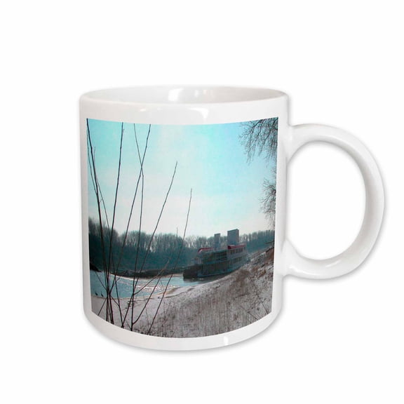 3drose, Riverboat, 15oz Mug
