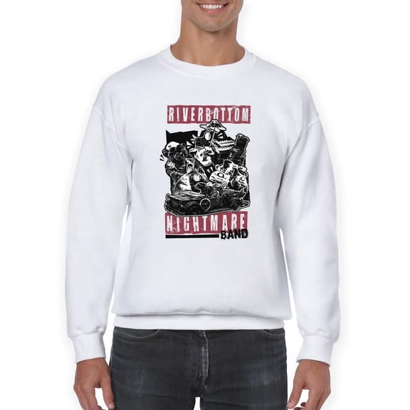 Riverbottom Nightmare Band Retro Graphic Men's Sweatshirt