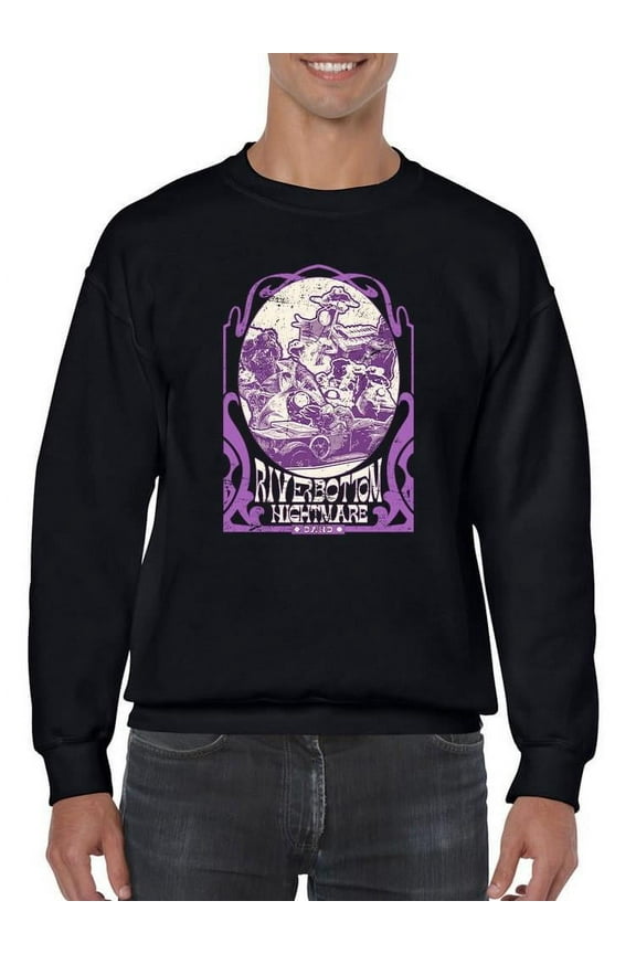 Riverbottom Rock Band Nightmare Retro Graphic Men's Sweatshirt